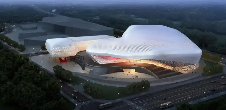 [分享]文化演艺中心建筑方案设计资料下载