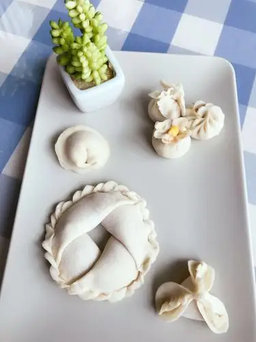 嵩华幼儿园开展教师培训之创意水饺diy活动