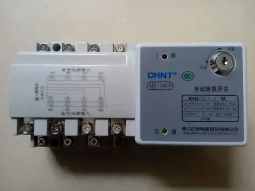 正泰双电源自动转换开关nh40-160/4p