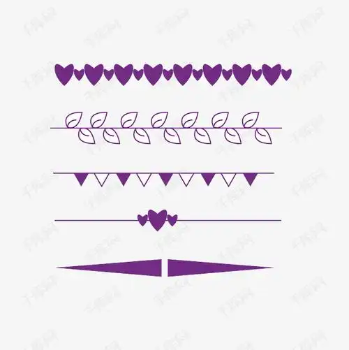 紫色弹簧分隔栏