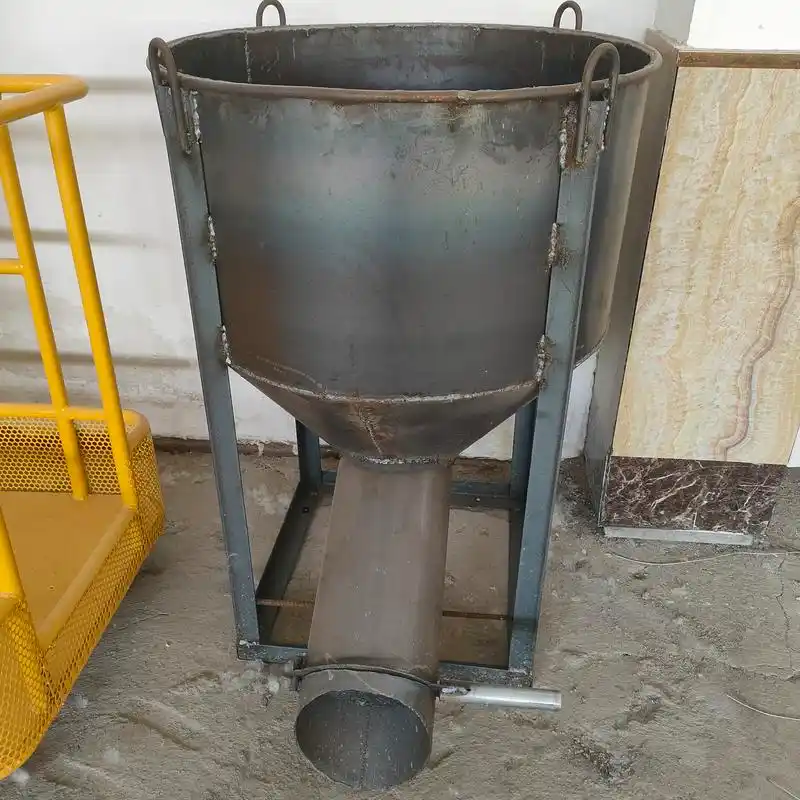 料斗建筑机械塔机料斗方斗塔吊料斗混凝土卸料灰斗斜嘴料斗