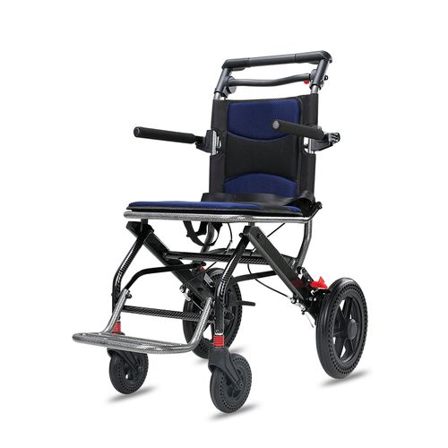 轮椅老人轻便便携式手推车小型简易超轻可折叠旅游老年人代步车