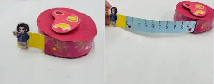 不负寒假好时光米尺制作争创新