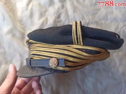 日军大礼服中佐正帽_帽子_一手抗战资料店【7788收藏__收藏热线】