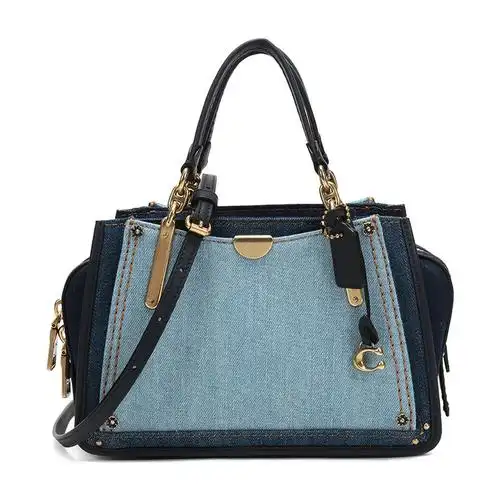 coach蔻驰奢侈品女士织物配皮dreamer21号手提单肩斜挎包66933