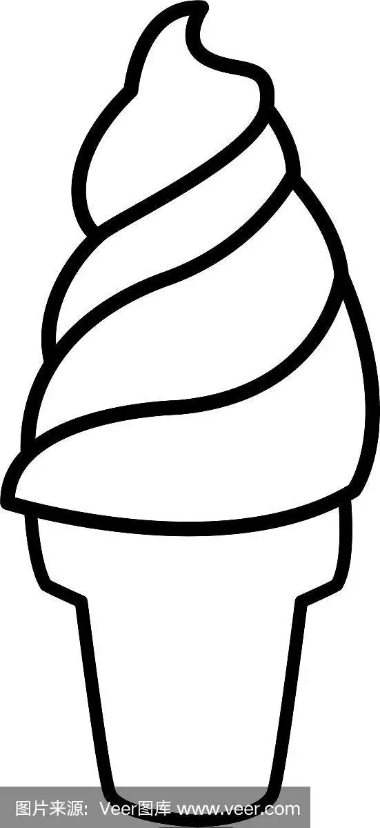 冰淇淋蛋卷,分离着色,精神振作,粉色,奶油