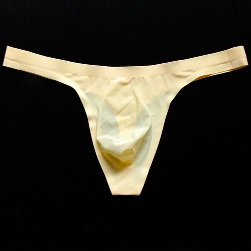 centuryboy男士无痕一片式字裤冰丝性感t裤弹力紧身u凸囊袋舒适内裤