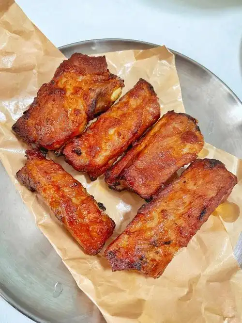 不加一滴油的炸排骨好吃还不长胖