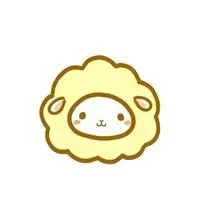 小绵羊卡通头像可爱点击鼠标右键下载