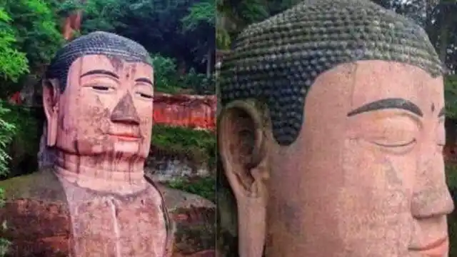 为什么每当有大灾难发生时,乐山大佛会"闭眼流泪"?_网易订阅