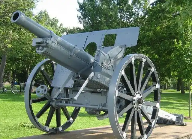 二战日本陆军最好的10厘米榴弹炮—日本九一式10厘米榴弹炮|火炮