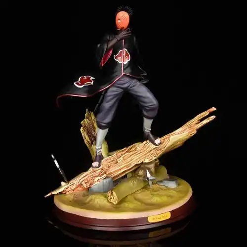 火影忍者模玩殿堂组织阿飞带土手办可换头雕像模型手办