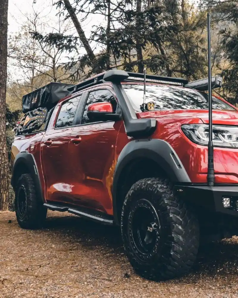 长城炮皮卡实用风改装升级/ada案例分享 国产皮卡长城炮改装 户外露营