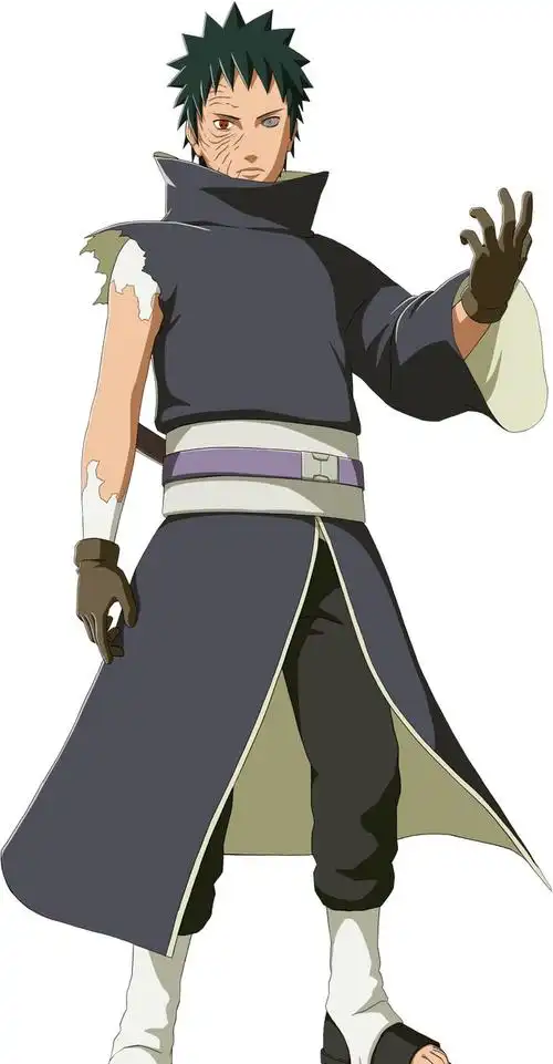 三代反派boss:带土第四次忍界大战中被药师兜以"秽土转生"形式复活与