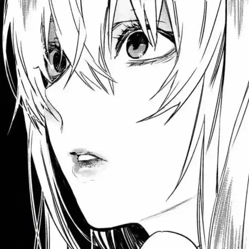 黑白动漫女头像