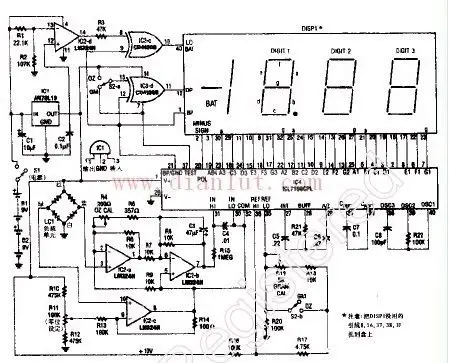 工作原理:电子秤的工作原理以电子元件(称重传感器,ad转换电路,单片机
