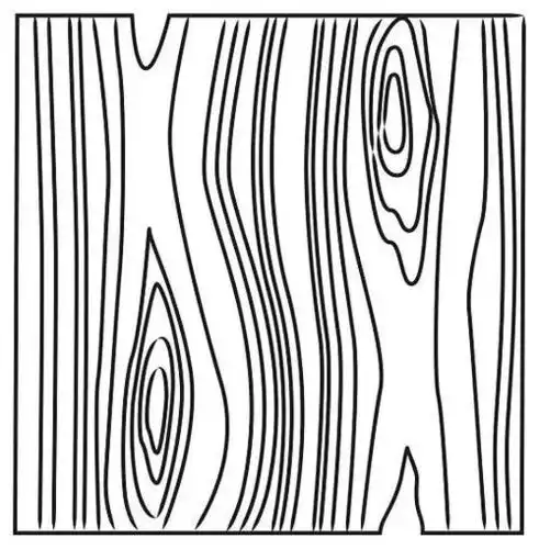 简笔画木纹的画法