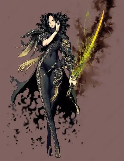 剑灵同人收集psd源文件原画设计绘制参考图-原画插画-cg自学网