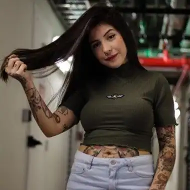 女头纹身霸气头像图片欧美头像图片