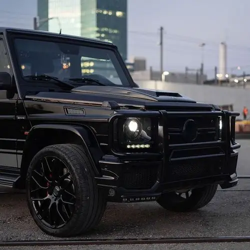 一枚纯黑色大g,高贵大气.