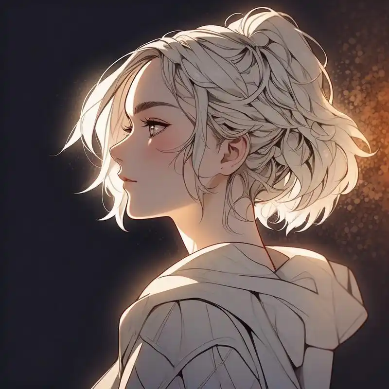 超好看的美女漫画侧脸头像94 今天给大家带来一组超级好看的美女