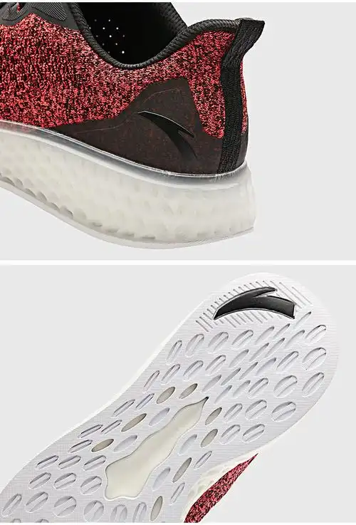 安踏2018新款男鞋秋季正品flashfoam虫洞科技透气跑步鞋运动鞋男