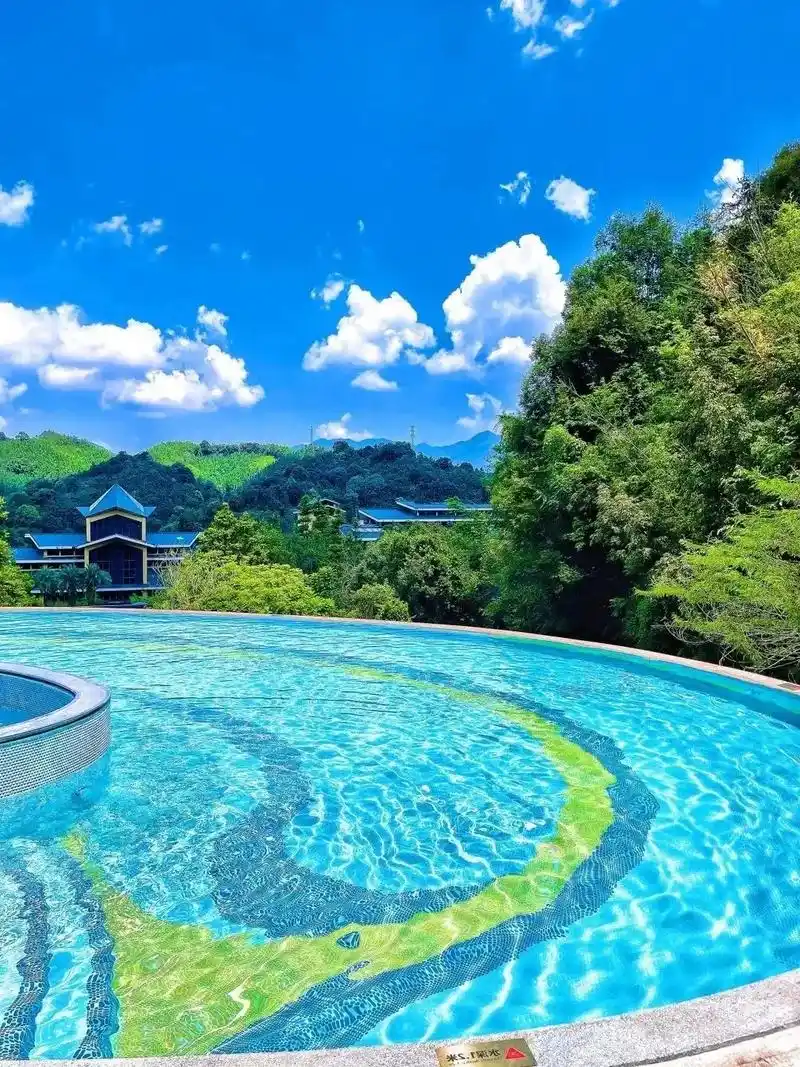 在这里待了一下午,不想走了.【酒店】龙门地派温泉度假村 【位 - 抖音