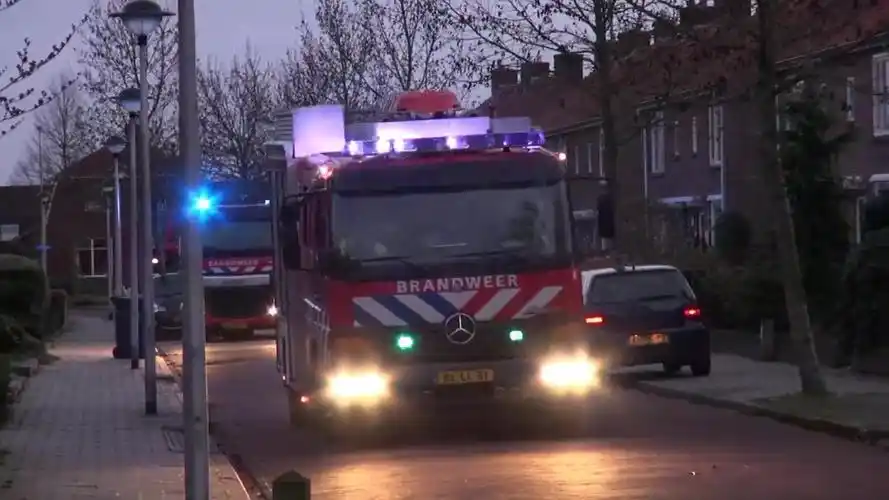 德国消防车出警