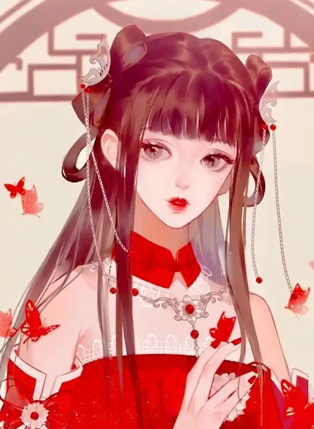 古风动漫少女壁纸,翩若惊鸿,婉若游龙