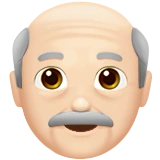 下载"老人:浅肤色" emoji高清大图 - emoji表情大全,emoji百科