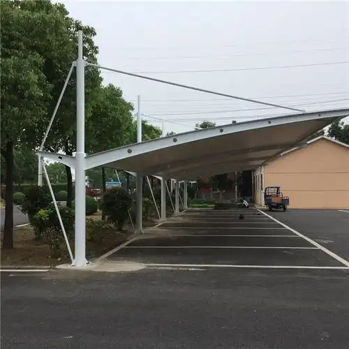 全自动遥控汽车棚厂家-室外车棚价格-找启顺车棚厂家