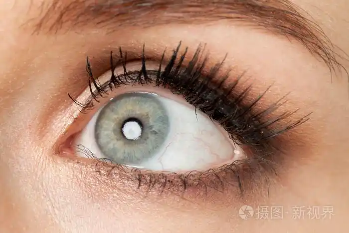 405女人灰色眼睛