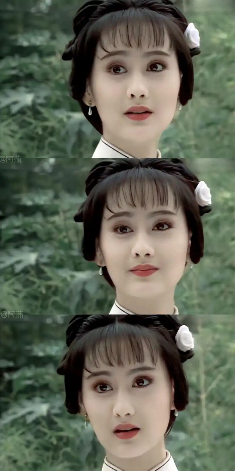 陈德容演白吟霜实在太美了,一句我见犹怜写的就是她!