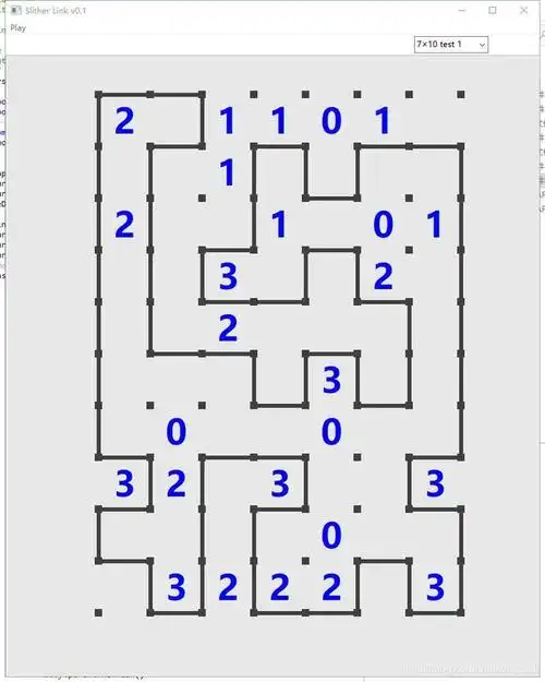 过年宅家躲武肺,学习wxpython,编了个数回(slither link)小游戏,踩了