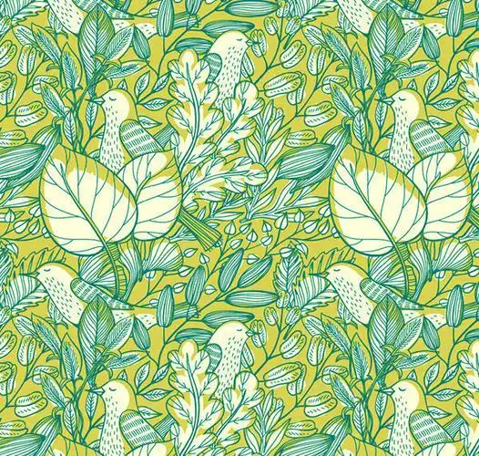 一组植物纹理绘画参考