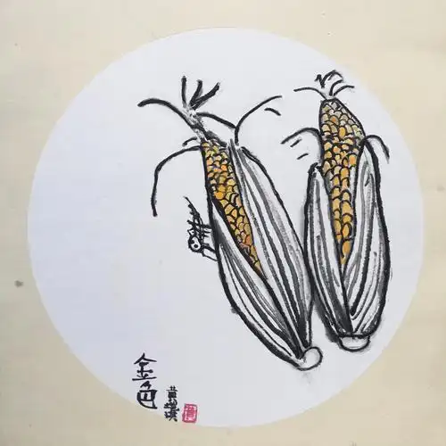 《青衣裹珠—七拱玉米》