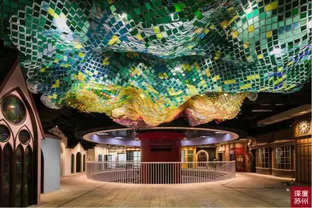 独家揭秘世界级综合体苏州中心内部首次震撼公开街角七号来啦