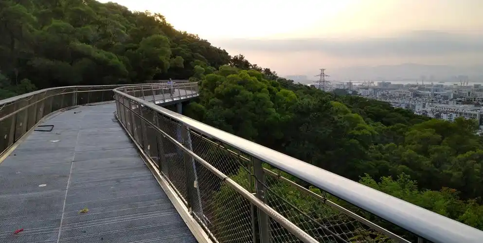 厦门市仙岳山空中步行栈桥2019-09-15