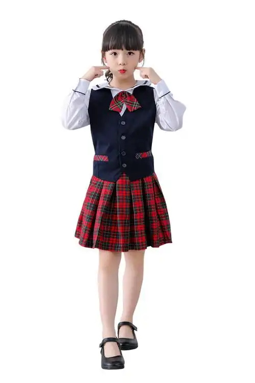 深圳小学生校服礼服冬统一小学校服女款秋冬季制礼服西装 配套单件