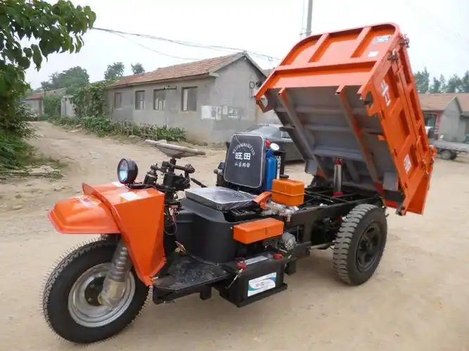 窄小,低矮,高低速,车厢带护栏,高质量工程自卸三轮车生产企业
