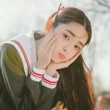 校服女生头像小清新高清清纯的qq头像校园女生校服图片