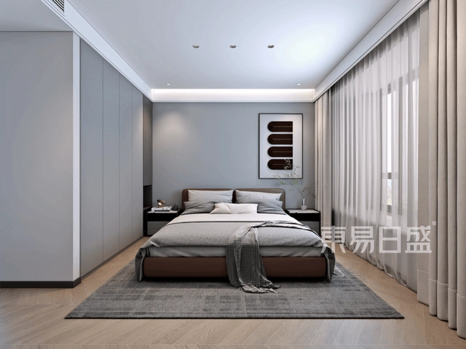 和达智慧生态城120㎡现代简约风格装修效果图