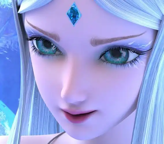 冰公主的喜怒哀乐也很美,不愧是精灵梦叶罗丽中的美女颜值担当