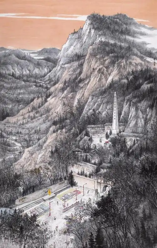 国画名家丨石重臣黄土地的艺术礼赞