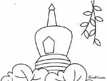 小学生颐和园简笔画手抄报 颐和园手抄报