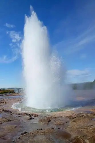 间歇泉,冰岛,strokkur,geysir,自然,颜色,温泉