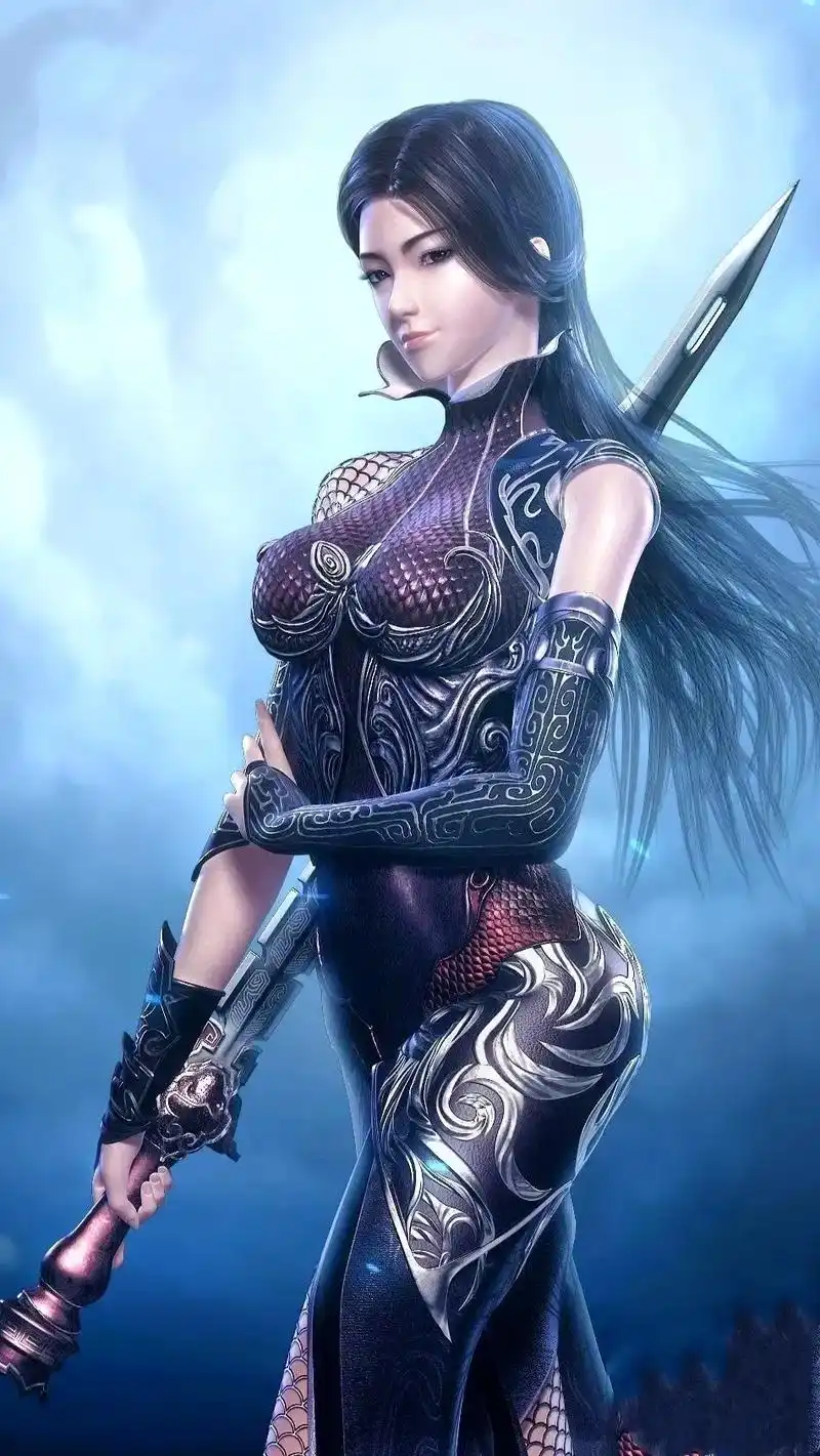 又是一个飒气十足的姐姐.#田言 #惊鲵 #壁纸 #动漫 #秦 - 抖音