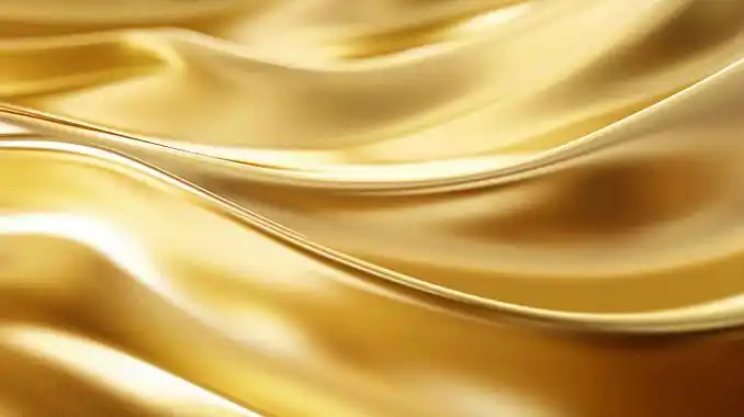 金色金属表面的纹理背景