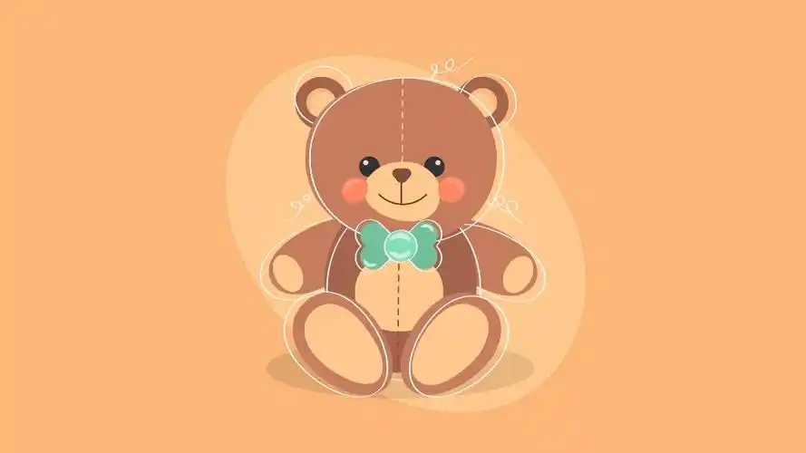 如何在adobe illustrator画一只可爱的小熊