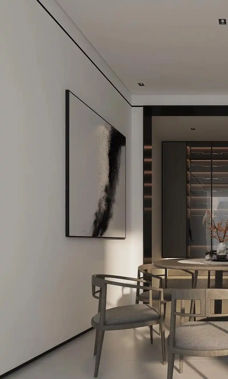 餐厅|东方意境徽派建筑的艺术融入室内设计的餐厅#设计案例分享 - 抖